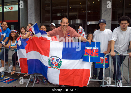 27. jährlichen Dominikanischen Independence Day Parade in New York Stockfoto