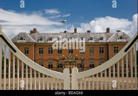 Tredegar House, inmitten eines historischen Gebäudes 90 ha großen Park, in Newport, South Wales UK Stockfoto