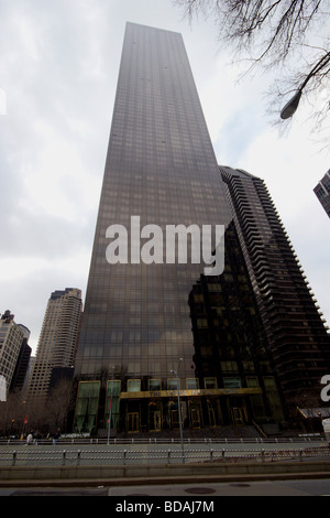 Eines der höchsten Wohnstrukturen in der Welt, The Trump World Tower, Manhattan, New York City Stockfoto