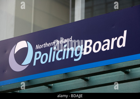 Hauptsitz des Nordirland Polizeiarbeit Board in Belfast Nordirland Vereinigtes Königreich Stockfoto