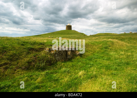 Beacon Burton Dassett Warwickshire Stockfoto