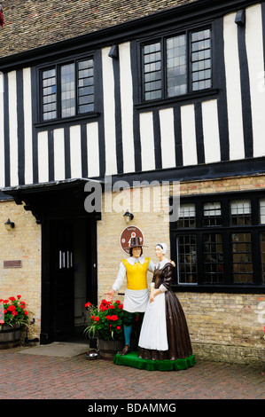 Oliver Cromwells Haus und Tourist Information Centre, Ely Cambridgeshire UK Stockfoto