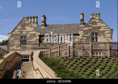 Durham City Railway Station Land der Fürstbischöfe North East England Stockfoto