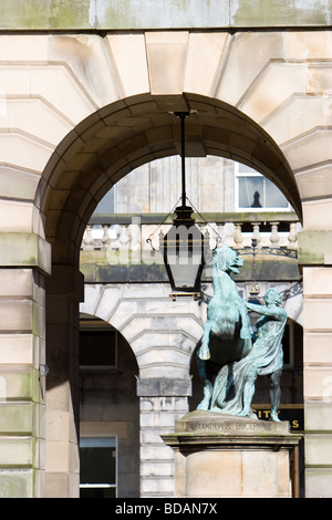 Edinburgh City Chambers, das Haus der kommunalen Verwaltung für Edinburgh City. Stockfoto