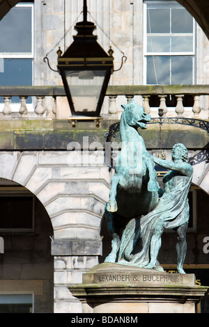 Edinburgh City Chambers, das Haus der kommunalen Verwaltung für Edinburgh City. Stockfoto