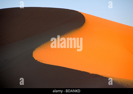 Elk161 5166 Marokko Merzouga Erg Chebbi-Dünen-Düne-detail Stockfoto