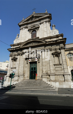 Rom Italien Barock Kirche von Santa Maria della Vittoria auf via Venti Settembre Stockfoto