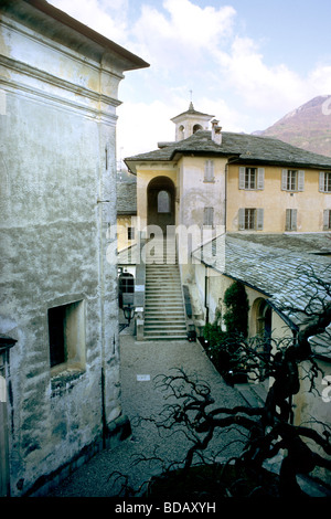 Varallo Sesia Vercelli Italien Stockfoto