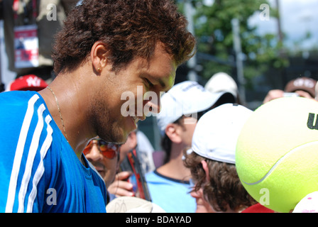 Jo-Wilfried Tsonga (FRA) professionelle Tennisspieler Stockfoto