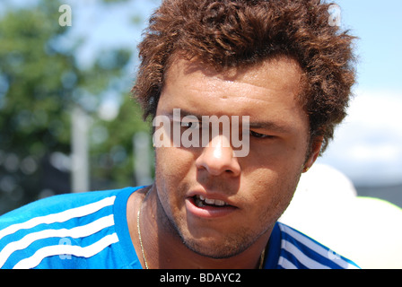 Jo-Wilfried Tsonga (FRA) professionelle Tennisspieler Stockfoto