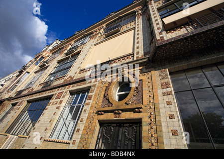 31 Bis rue Campagne Première Montparnasse Paris 14e Frankreich Stockfoto