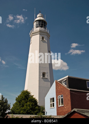 Leuchtturm bei Withernsea East Yorkshire uK Stockfoto