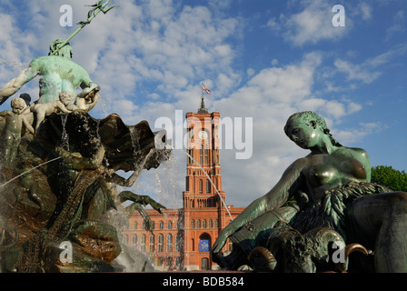 Berlin Deutschland Rathaus Rathaus am Alexanderplatz Stockfoto