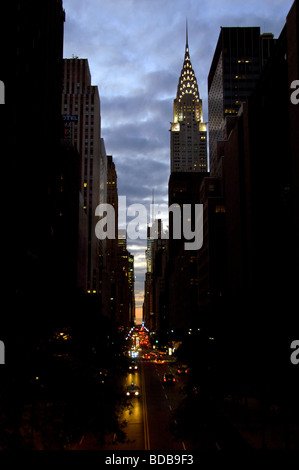 42nd St in der Mitte Stadt Manhattan Stockfoto