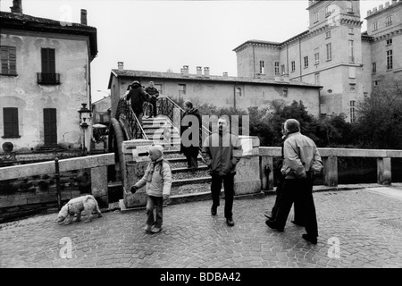 Tessin Regionalpark Robecco Sul naviglio Stockfoto