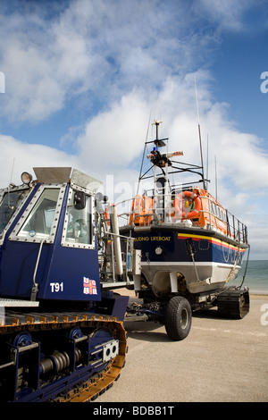 Llandudno Rettungsboot Andy Pearce an der Promenade in Llandudno nahe dem pier Stockfoto