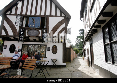 Oken Haus Teegeschäft in Warwick UK Stockfoto