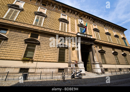 Afaitati Palast Cremona Italien Stockfoto