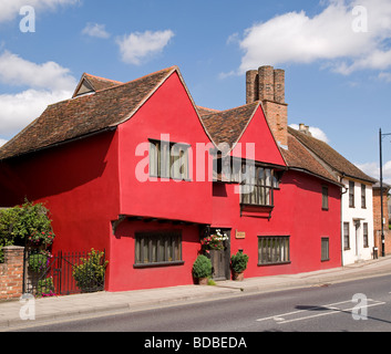 Mühle Haus am Mill Hill in Sudbury, Suffolk, England Stockfoto