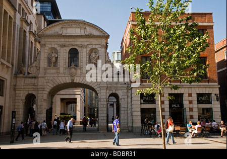 Paternoster Square Temple Bar, City of London England UK Stockfoto