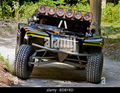 2009 Chevrolet anhand Trophy Truck der Rallye-Bühne beim Goodwood Festival of Speed, Sussex, UK. Fahrer: Jesse James. Stockfoto