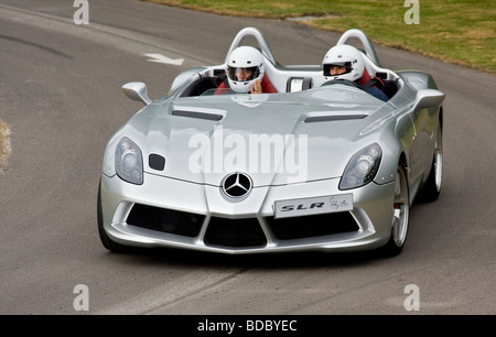 2009 Mercedes-Benz McLaren SLR Stirling Moss Edition, beim Goodwood Festival of Speed, Sussex, UK. Stockfoto