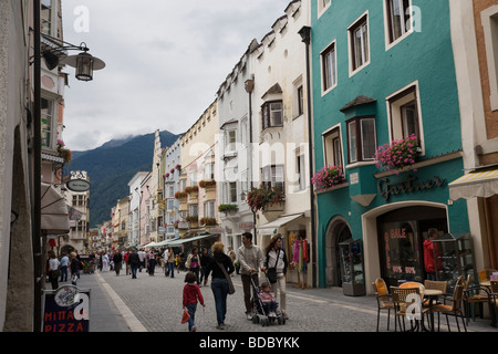 Hauptstraße in Sterzing Sterzing Alto Adige Südtirol Italien EU Stockfoto