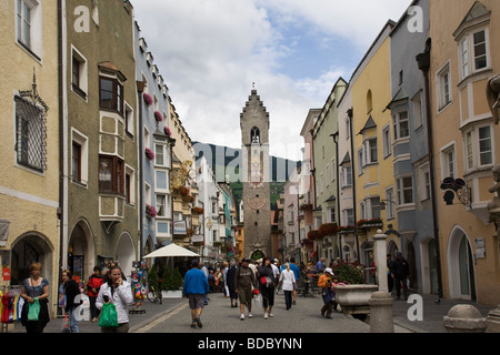 Main Street Sterzing Sterzing Alto Adige Südtirol Italien EU Stockfoto