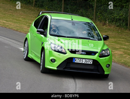 2009 Ford Focus RS beim Goodwood Festival of Speed, Sussex, UK. Stockfoto