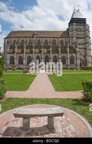 Kirche Saint Michel, Pont lEvêque, Normandie Frankreich Stockfoto