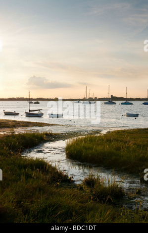 Christchurch Harbour, Dorset, England, UK Stockfoto