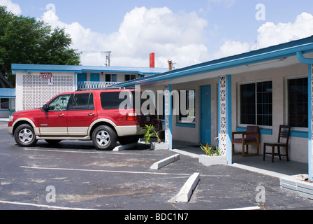 Motel in Titusville, Florida, USA Stockfoto