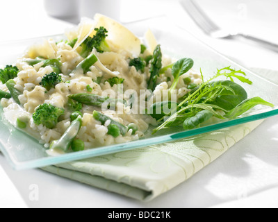 Risotto primavera Stockfoto