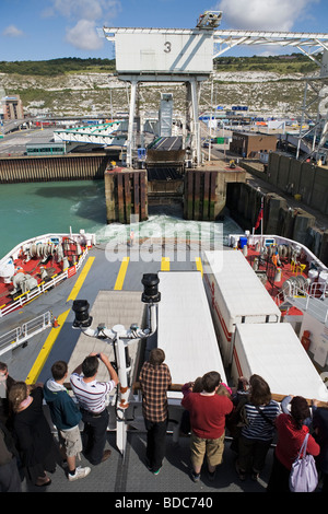 Norfolk Line Fähre, Dover Fährhafen, England, Großbritannien Stockfoto