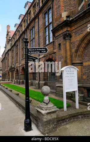 Sedgwick Museum of Earth Sciences in der Downing Street, Cambridge England UK Stockfoto