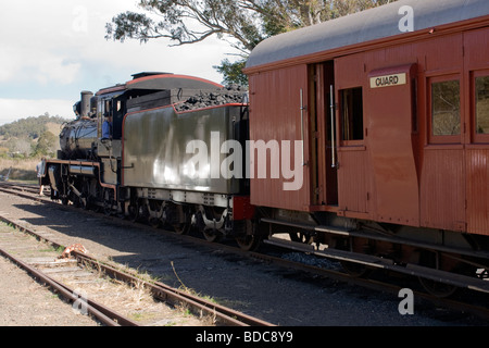 Die restaurierte Tal Rattler und wachen van Kandanga Station Stockfoto