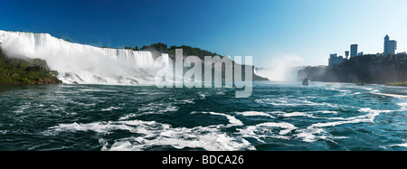 Panoramablick über Niagara Falls Ontario Kanada Stockfoto