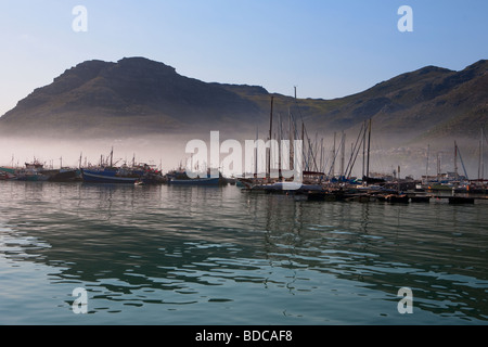 Hout Bay Harbor Kapstadt Südafrika Stockfoto