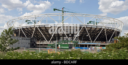 Olympiastadions Stratford London Vereinigtes Königreich Samstag, 4. Juli 2009 Stockfoto