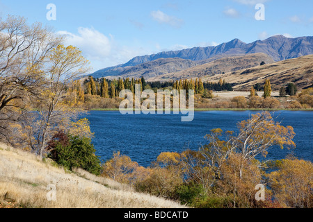 Herrliche Landschaft in der Nähe von Queenstown, Neuseeland Stockfoto