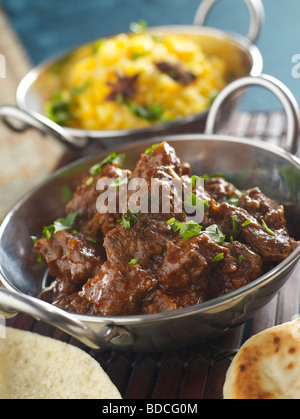 Rindfleisch-curry Stockfoto