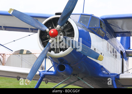 Russische Doppeldecker Antonov AN-2 Stockfoto