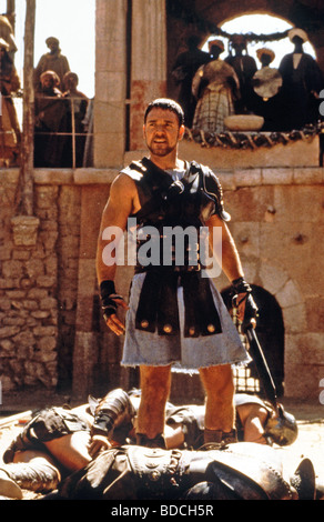 GLADIATOR - 2000 Universal/DreamWorks-Film mit Russell Crowe Stockfoto