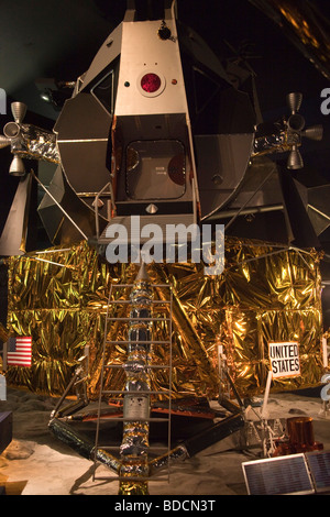 Apollo 11 Landung, historischen ersten amerikanischen Mann auf dem Mond. Landemodul. NASA Space craft.96740 Cosmonaute Stockfoto