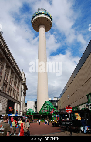 der "Radio City" Turm am st.johns Markt in Liverpool, Großbritannien Stockfoto