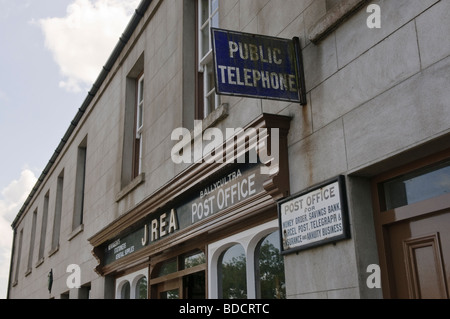 Alte Post im Ulster Folk and Transport Museum. Stockfoto