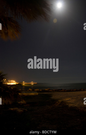 Mondschein Strand in Key West Stockfoto