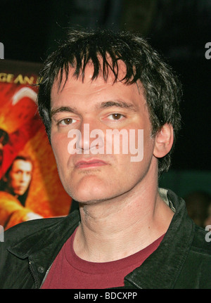 QUENTIN TARANTINO - US-Filmproduzent in 2004 Stockfoto