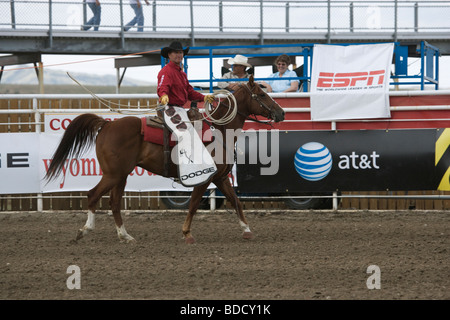 Extreme Bull Rodeo Cody Wyoming Tier Spiel sport Stockfoto