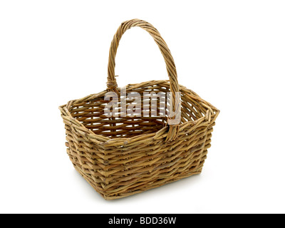 leeren Korb Stockfoto